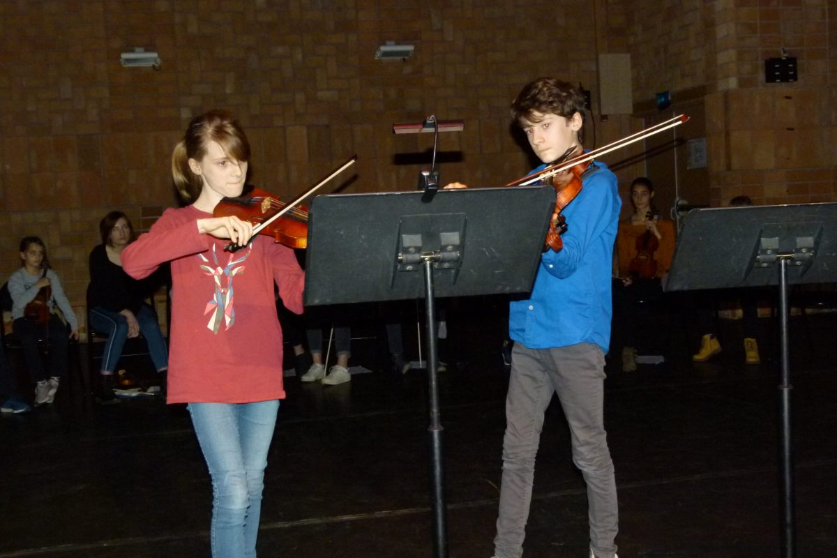 Élèves du Conservatoire de Paris 20e